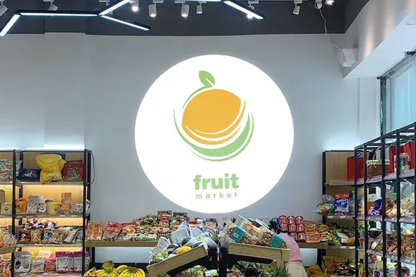 Storefront Branding Projection